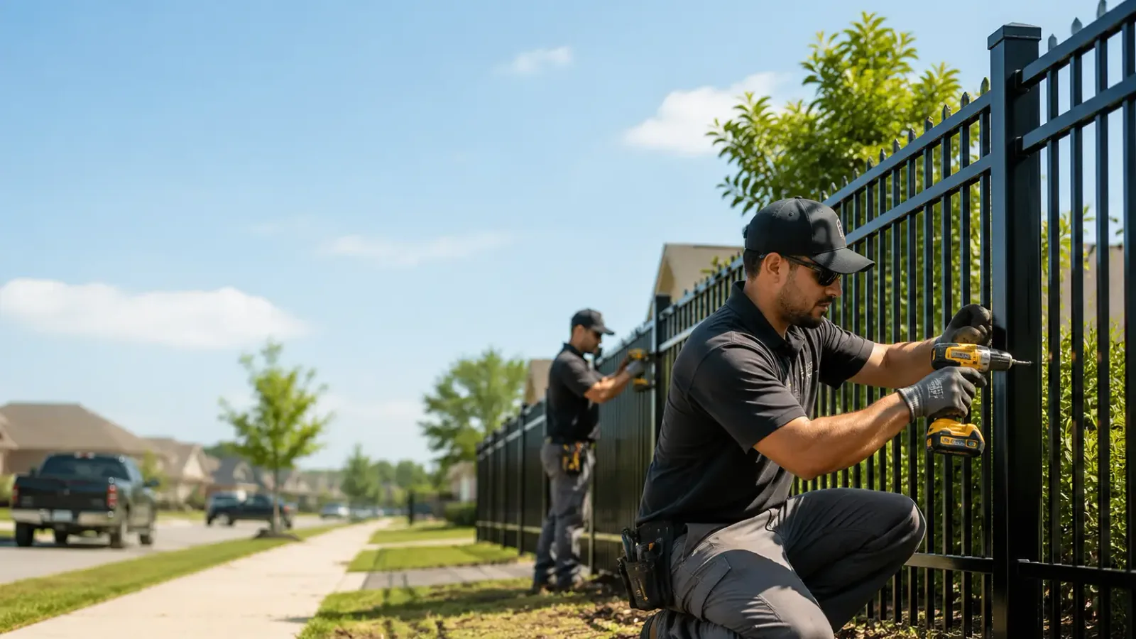 Metal Fence Installation in Marlboro, NY